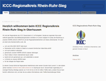 Tablet Screenshot of iccc-rrs.net